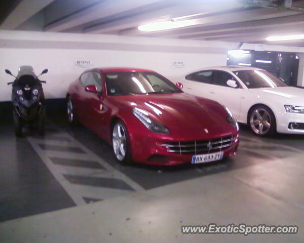 Ferrari FF spotted in Paris, France