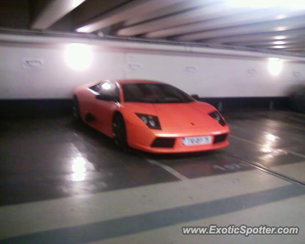 Lamborghini Murcielago spotted in Paris, France
