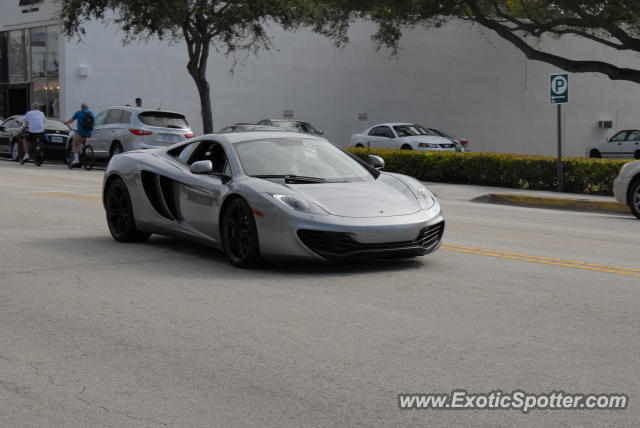Mclaren MP4-12C spotted in Ft. Lauderdale, Florida