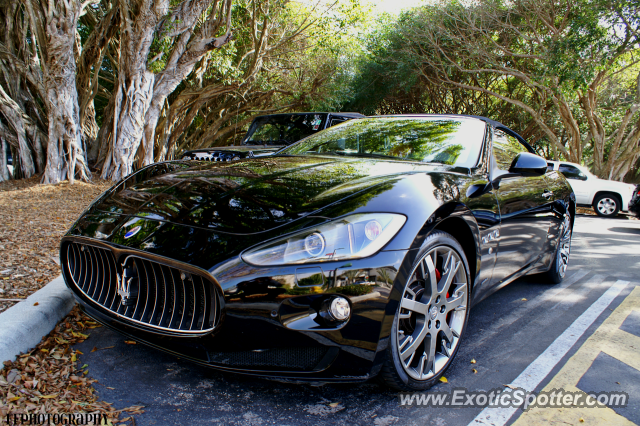 Maserati GranCabrio spotted in Coral Gablesish, Florida