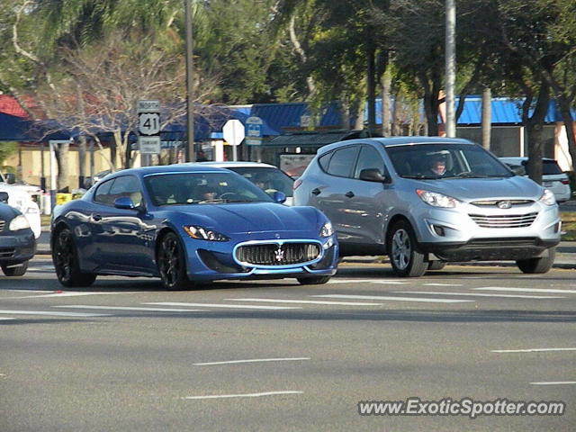 Maserati GranTurismo spotted in Sarasota, Florida