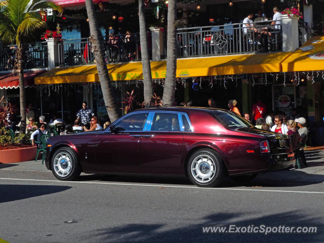 Rolls Royce Phantom spotted in St. Armands, Florida