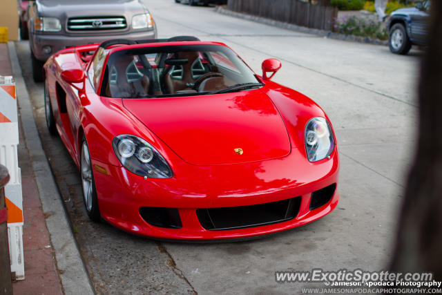 Porsche Carrera GT spotted in Monterey, California