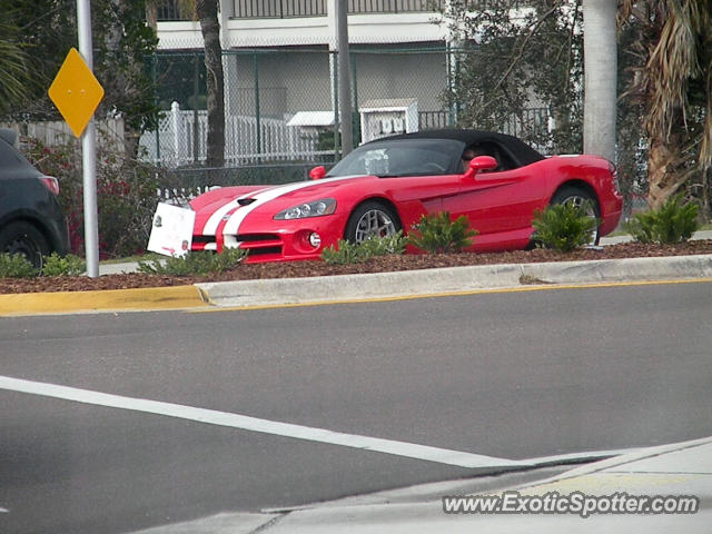 Dodge Viper spotted in Siesta Key, Florida