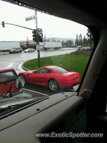 Ferrari 599GTB spotted in Ontario, California