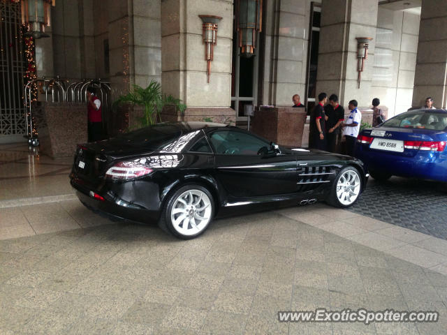 Mercedes SLR spotted in Kuala Lumpur, Malaysia