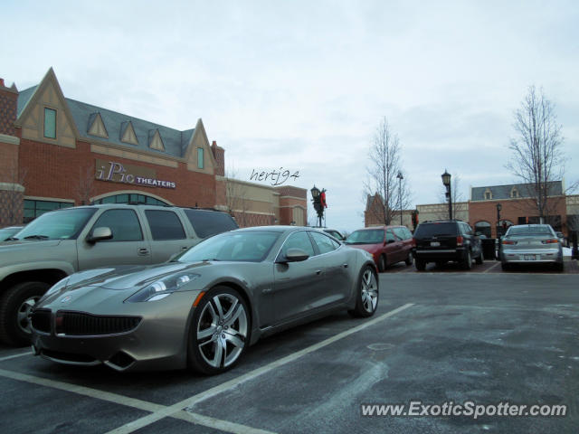 Fisker Karma spotted in Barrington, Illinois