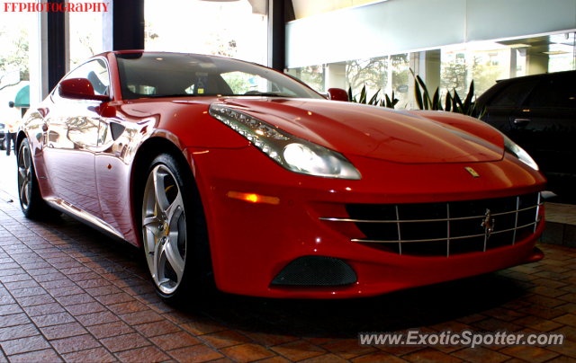 Ferrari FF spotted in Coral Gables, Florida