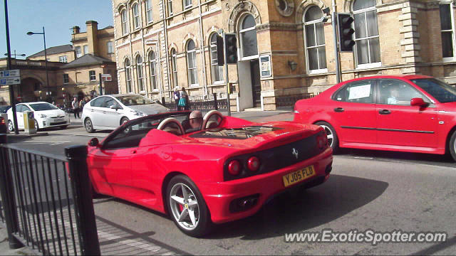 Ferrari 360 Modena spotted in York, United Kingdom