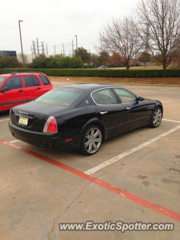 Maserati Quattroporte spotted in Addison, Texas
