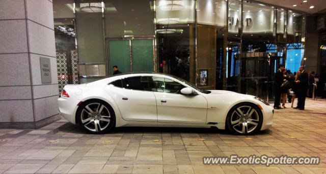Fisker Karma spotted in Toronto, Ontario, Canada