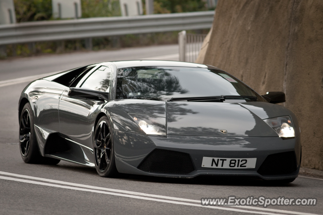 Lamborghini Murcielago spotted in Hong Kong, China