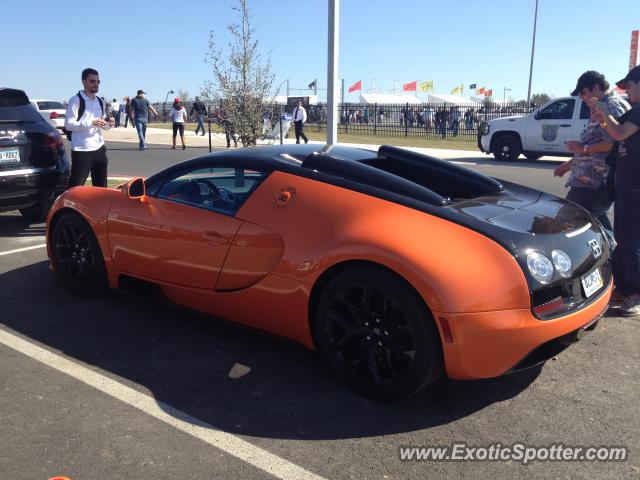 Bugatti Veyron spotted in Austin, Texas