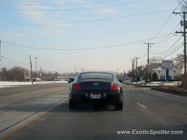 Bentley Continental spotted in Deer Park, Illinois