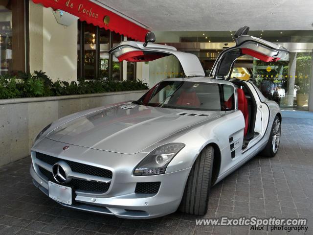 Mercedes SLS AMG spotted in Distrito Federal, Mexico