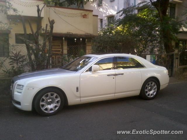 Rolls Royce Ghost spotted in Pune, India