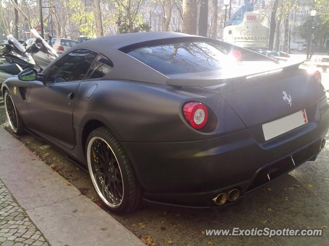 Ferrari 599GTB spotted in Lisboa, Portugal