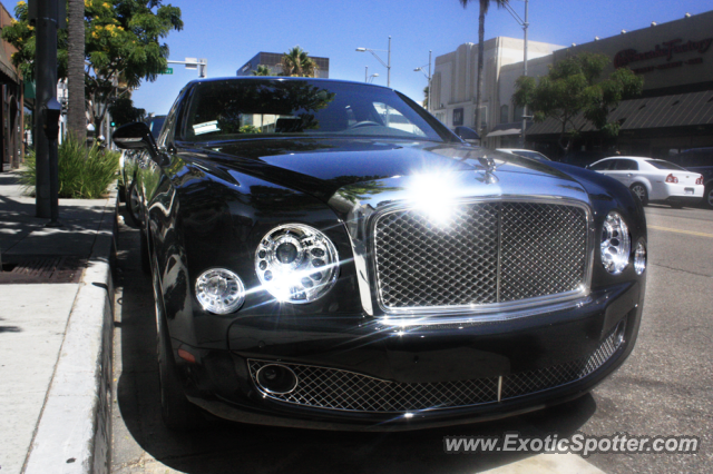 Bentley Mulsanne spotted in Beverly Hills, California