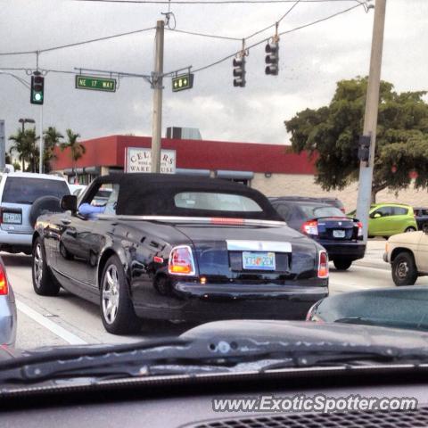 Rolls Royce Phantom spotted in Ft lauderdale, Florida