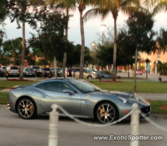 Ferrari California spotted in Bonita Springs, Florida