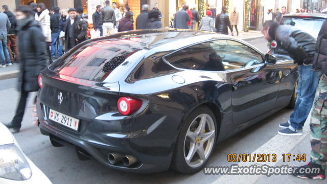 Ferrari FF spotted in Milano, Italy