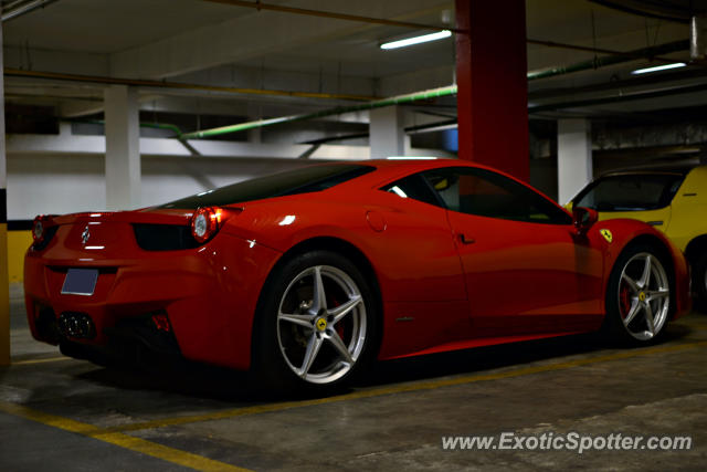 Ferrari 458 Italia spotted in Brasilia, Brazil