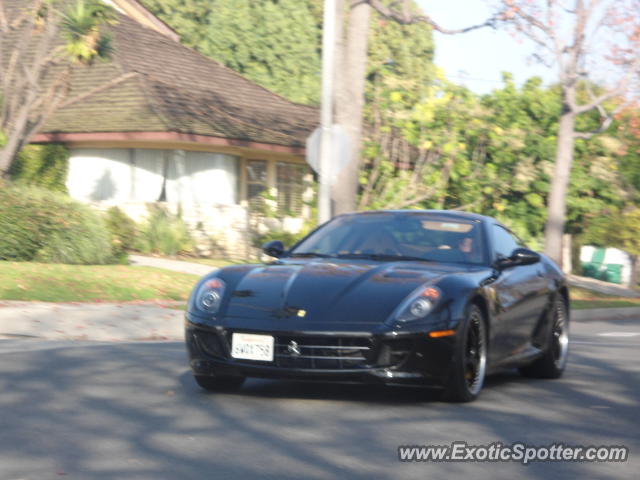 Ferrari 599GTB spotted in Los Angeles, California