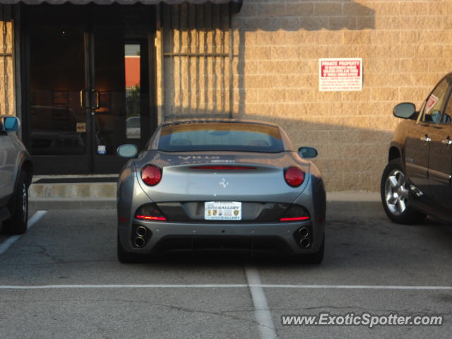 Ferrari California spotted in Los Angeles, California