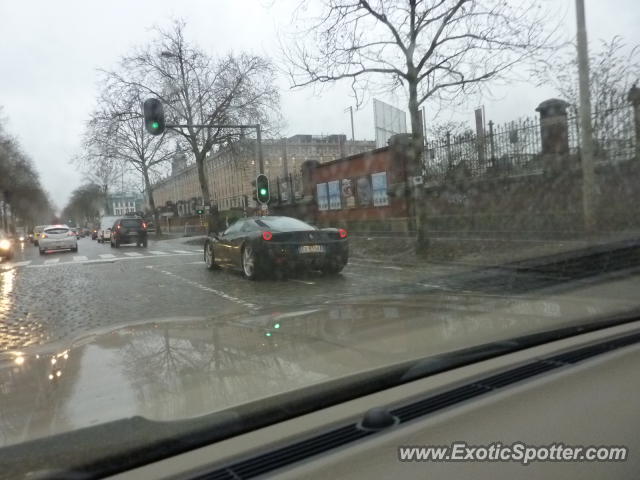 Ferrari 458 Italia spotted in Brussels, Belgium