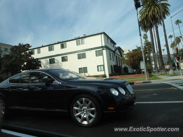 Bentley Continental spotted in Los Angeles, California