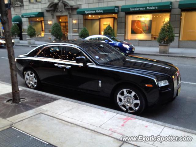 Rolls Royce Ghost spotted in New York City, New York