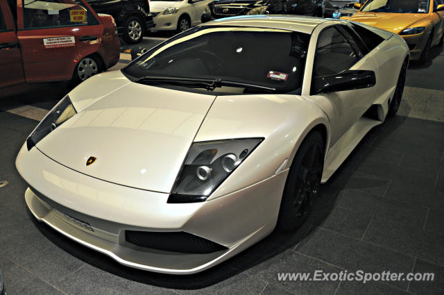 Lamborghini Murcielago spotted in Bukit Bintang KL, Malaysia