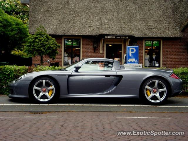 Porsche Carrera GT spotted in Laren, Netherlands