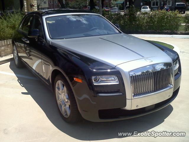 Rolls Royce Ghost spotted in Austin, Texas