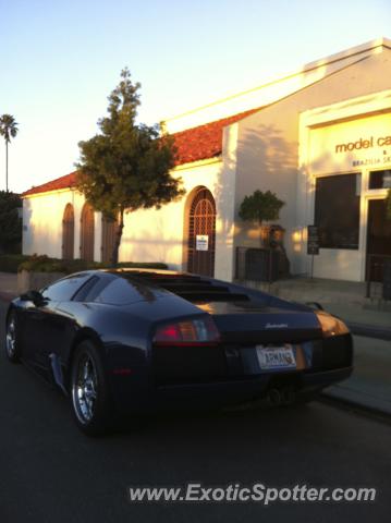 Lamborghini Murcielago spotted in La Jolla, California