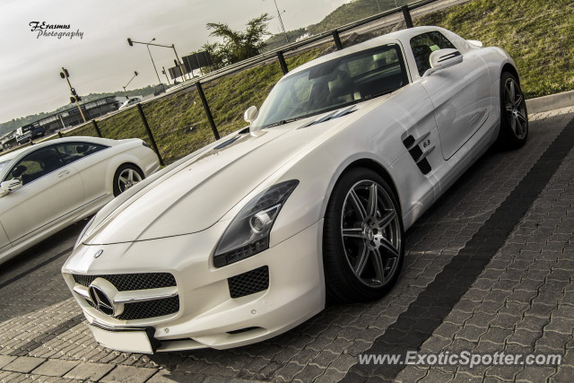 Mercedes SLS AMG spotted in Rustenburg, South Africa