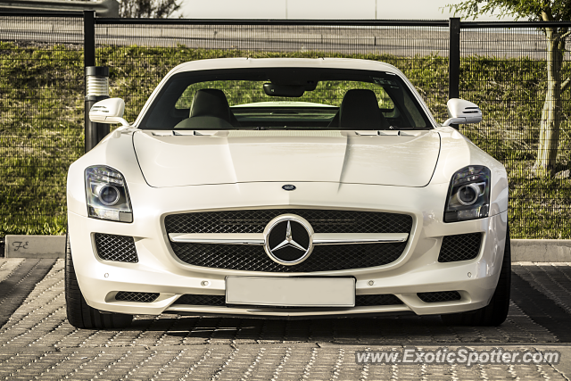 Mercedes SLS AMG spotted in Rustenburg, South Africa