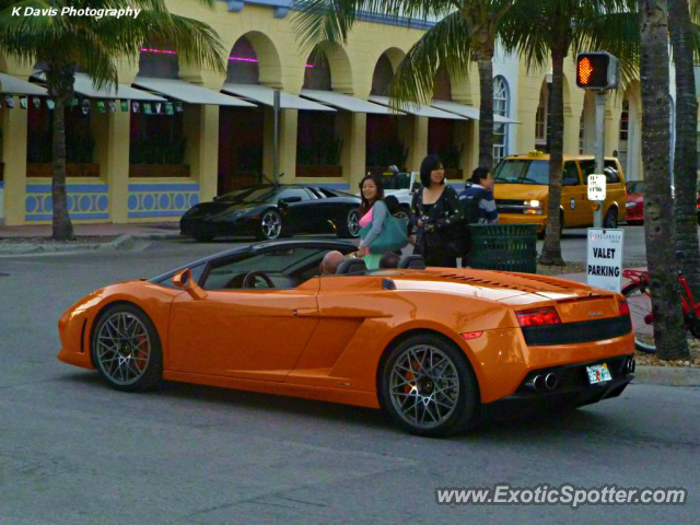 Lamborghini Murcielago spotted in Miami Beach, Florida