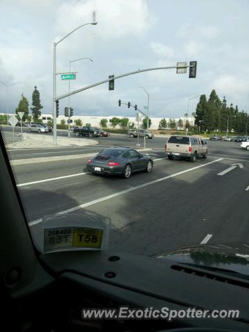 Porsche 911 spotted in Ontario, California