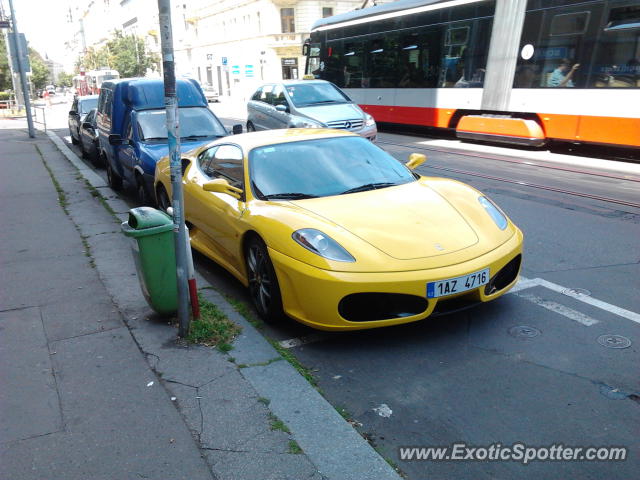 Ferrari F430 spotted in Prague, Czech Republic