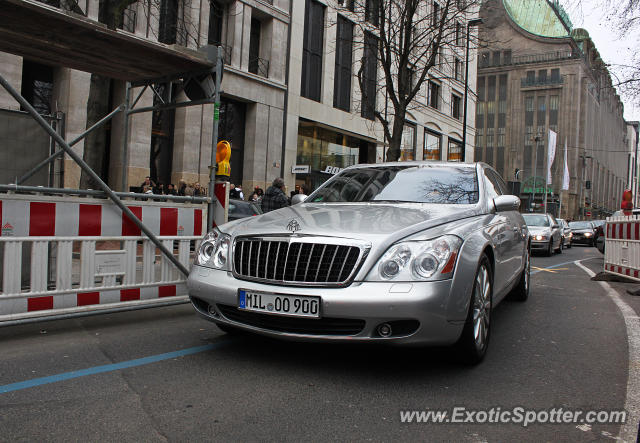 Mercedes Maybach spotted in Düsseldorf, Germany
