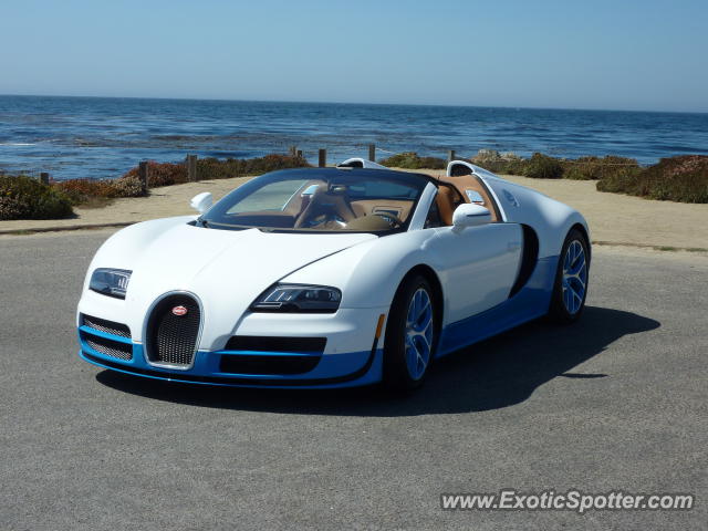 Bugatti Veyron spotted in Carmel, California