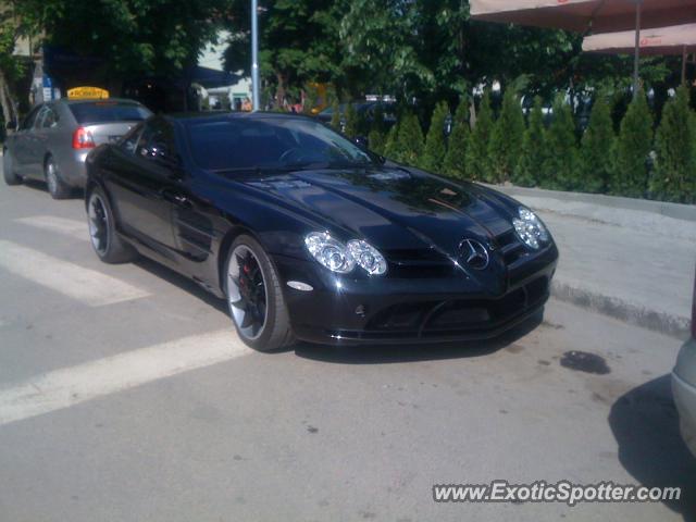 Mercedes SLR spotted in Prishtina, Kosovo