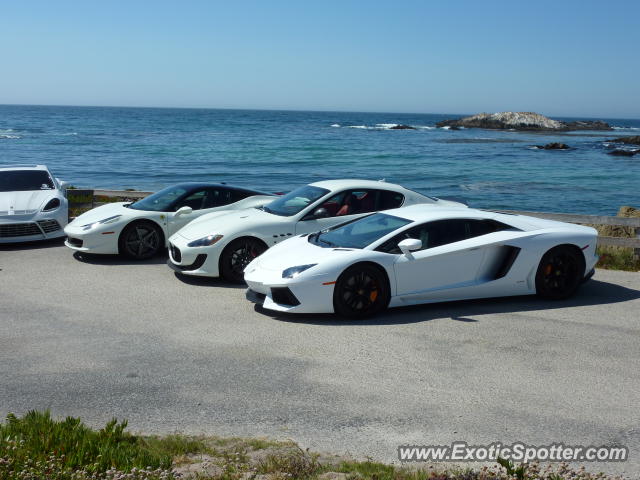 Lamborghini Aventador spotted in Carmel, California