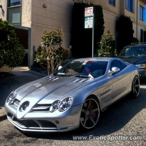 Mercedes SLR spotted in San Francisco, California
