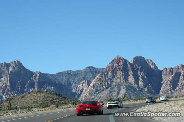Ferrari 458 Italia spotted in Las Vegas, Nevada