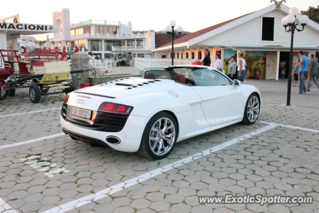 Audi R8 spotted in Gjilan, Kosovo