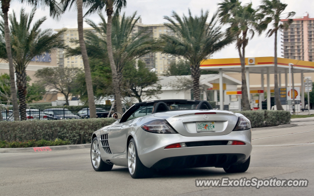 Mercedes SLR spotted in Miami, Florida