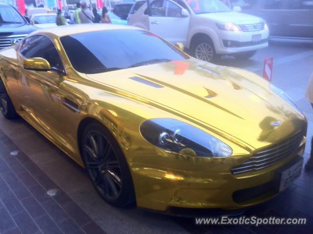 Aston Martin DBS spotted in Dubai, United Arab Emirates