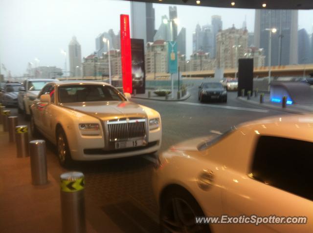 Rolls Royce Ghost spotted in Dubai, United Arab Emirates